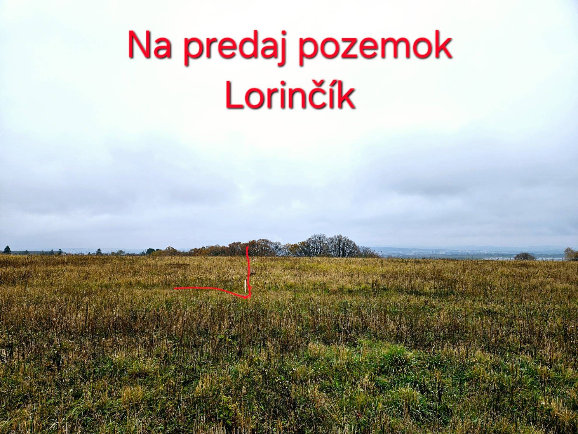 Predaj pozemok Košice Lorinčík